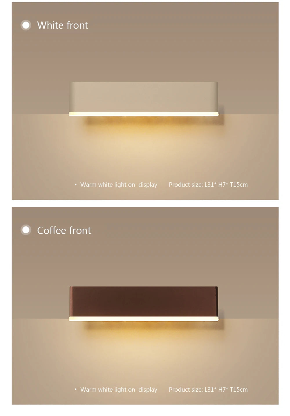 Luminária de parede LED moderna giratória para sala de estar, sala de jantar, quarto, cabeceira, luminária de parede de alumínio, decoração de casa interna, arandela brilhante