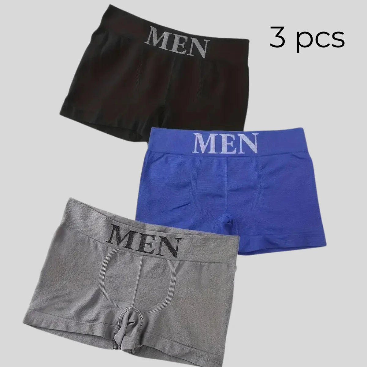 Kit 6 Cuecas Boxer Masculinas Sem Costura