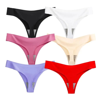 Kit tanga fio dental, lingerie sem costura, calcinha fio dental confortável