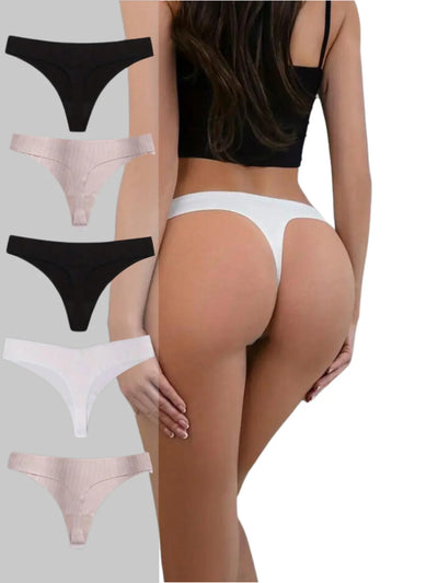 Kit tanga fio dental, lingerie sem costura, calcinha fio dental confortável