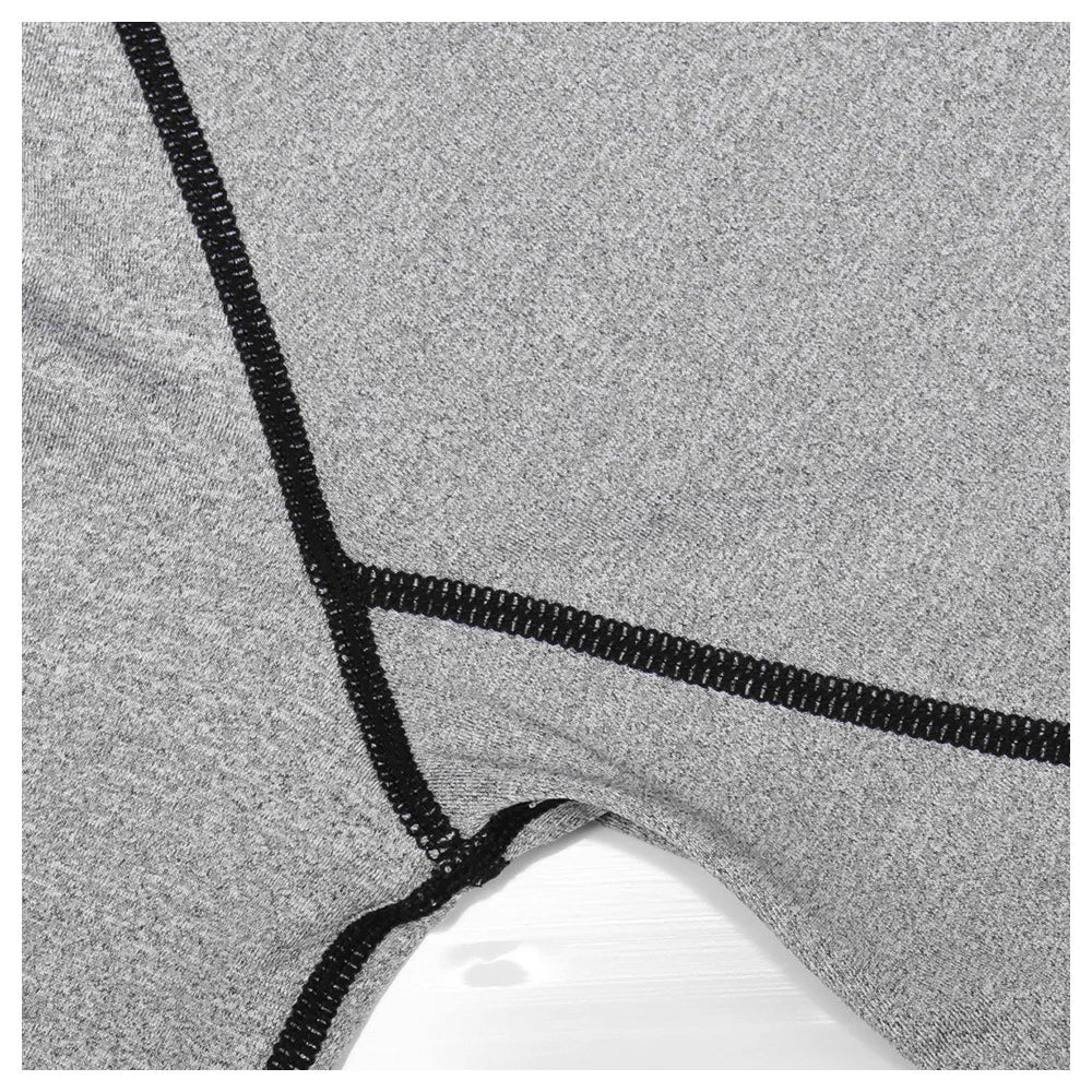 Camiseta esportiva masculina de secagem rápida, camiseta de musculação e corrida, camiseta de compressão de manga comprida, camiseta de ginástica masculina fitnesss Tight Rashgard