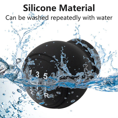 Capa de silicone para alavanca de câmbio, protetor de haste de câmbio, à prova de poeira, à prova d'água, antiderrapante, universal