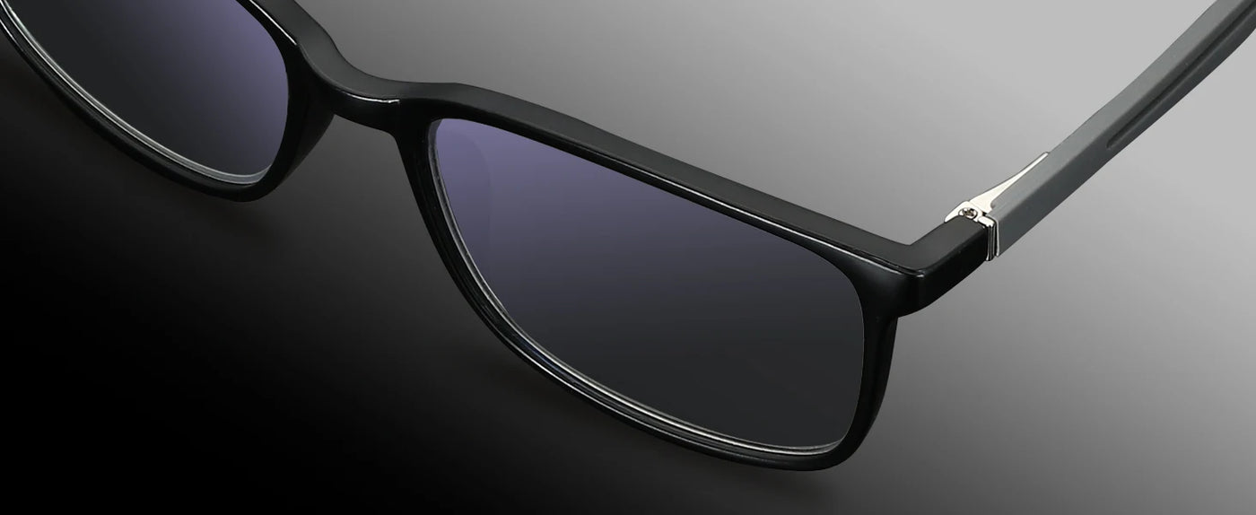 Óculos de leitura quadrados antirreflexo com bloqueio de luz azul ZENOTTIC Fashion para homens, óculos esportivos para leitura, unissex, óculos antirreflexo para computador