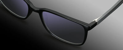 Óculos de leitura quadrados antirreflexo com bloqueio de luz azul ZENOTTIC Fashion para homens, óculos esportivos para leitura, unissex, óculos antirreflexo para computador