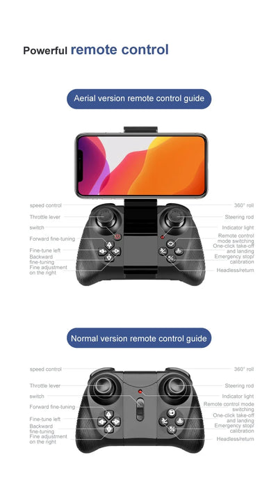 V8 Novo Mini 4K HD 1080P Grande Angular WiFi FPV RC Drone com Função de Manutenção de Altura Ideal Brinquedos Infantis 4DRC