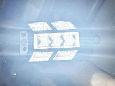 Luzes LED solares 9900LM para áreas externas, lâmpada solar com sensor de movimento, 3 modos, à prova d'água, IP65, luz solar para jardim, quintal, lanterna