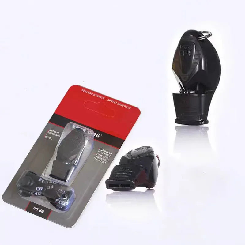 Apito profissional de futebol e basquete, apito de árbitro para esportes ao ar livre, como apito de som grande, apito de acampamento e caminhadang Survival Tool