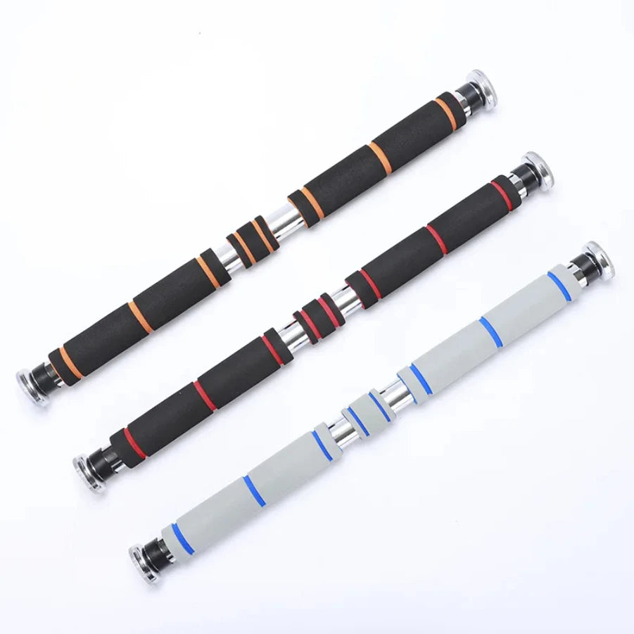 Equipamento de ginástica para ambientes internos Barra de flexão de porta Barra de exercícios para casa com trava antirrotação para entusiastas do fitness