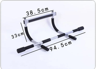 Barra horizontal sem perfuração, barra fixa para uso interno e externo, barra de parede para ginástica, treinador de porta
