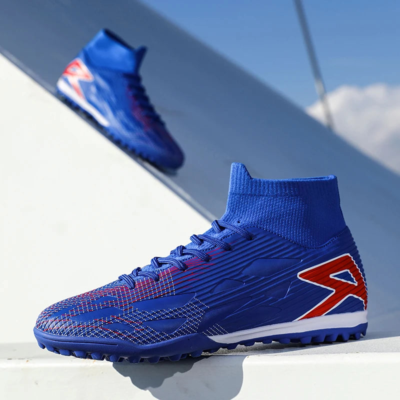 Chuteira de futebol original masculina Society, leve, TF/FG, para quadra de futsal, 2025, nova chuteira de futebol de cinco jogadores para adolescentes