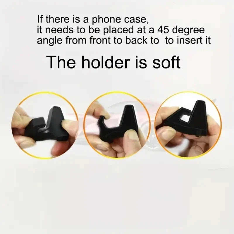 Suporte de celular giratório 360° para carro, suporte antiderrapante para navegação GPS, suporte para carro universal para todos os telefones