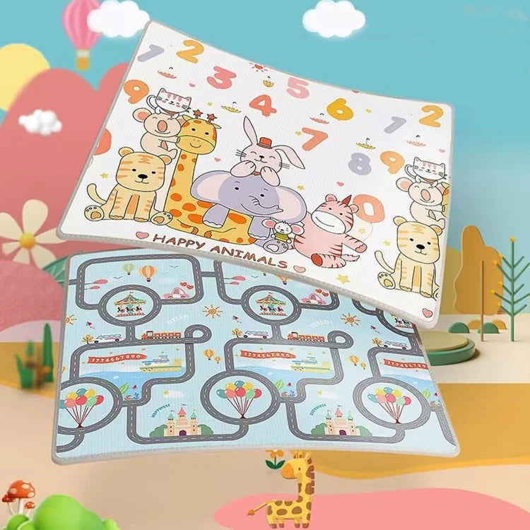 Tapete de brincar para bebês engatinhando 200x180cm/180x150cm, não tóxico, de alta qualidade, EPE, para atividades de ginástica, tapete de segurança para bebês