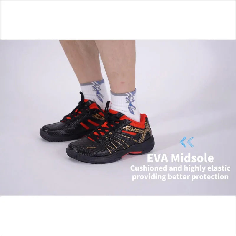 Kawasaki Novos Tênis de Badminton Masculino Respirável Antiderrapante Calçados Esportivos para Homens e Mulheres K-065D