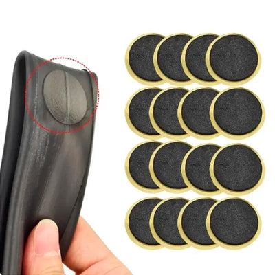 Adesivos para pneus de bicicleta sem cola, 50/30/20/10 peças, ferramenta de reparo rápido, proteção para pneus, acessórios para bicicleta de secagem rápida