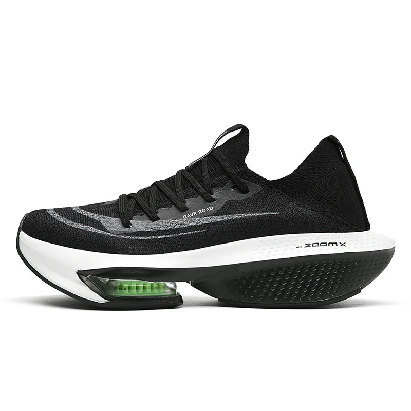 Tênis de corrida Air Cushion Especial Maratona Masculino Esportivo Respirável Leve Feminino Confortável Atlético Antiderrapante Tênis