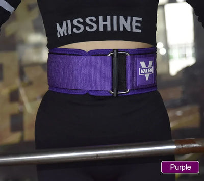 GOBYGO 1 Pç Cinto de Levantamento de Peso Fitness Agachamento Pull-Up Academia Levantamento de Força Suporte Lombar Ajustável Fivela de Metal Treinamento Cruzado