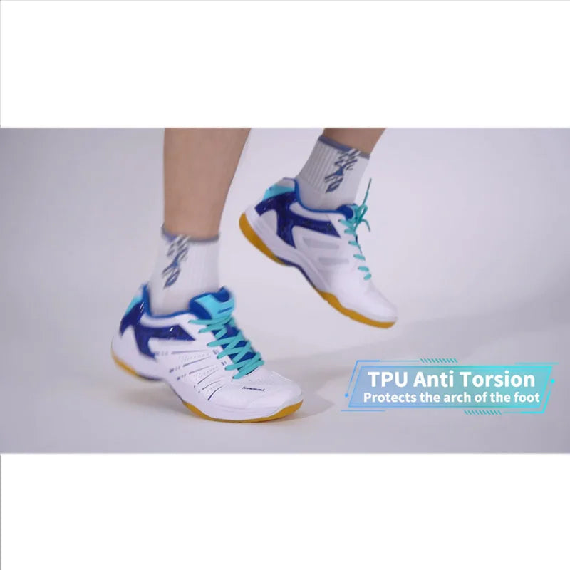 Kawasaki Novos Tênis de Badminton Masculino Respirável Antiderrapante Calçados Esportivos para Homens e Mulheres K-065D