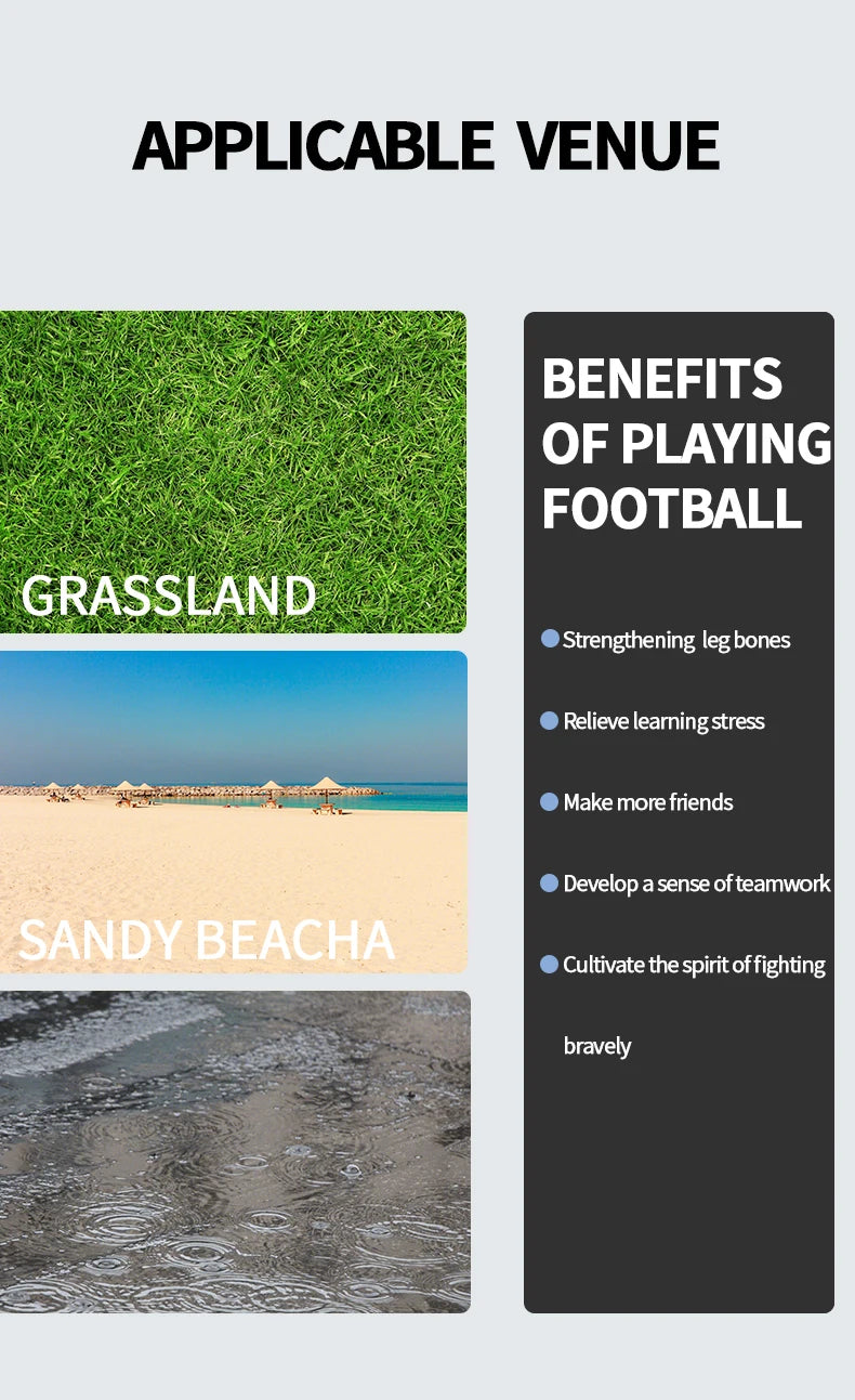 1 bola de futebol, futebol macio e resistente ao desgaste para treinamento e competição, tamanho 4,5