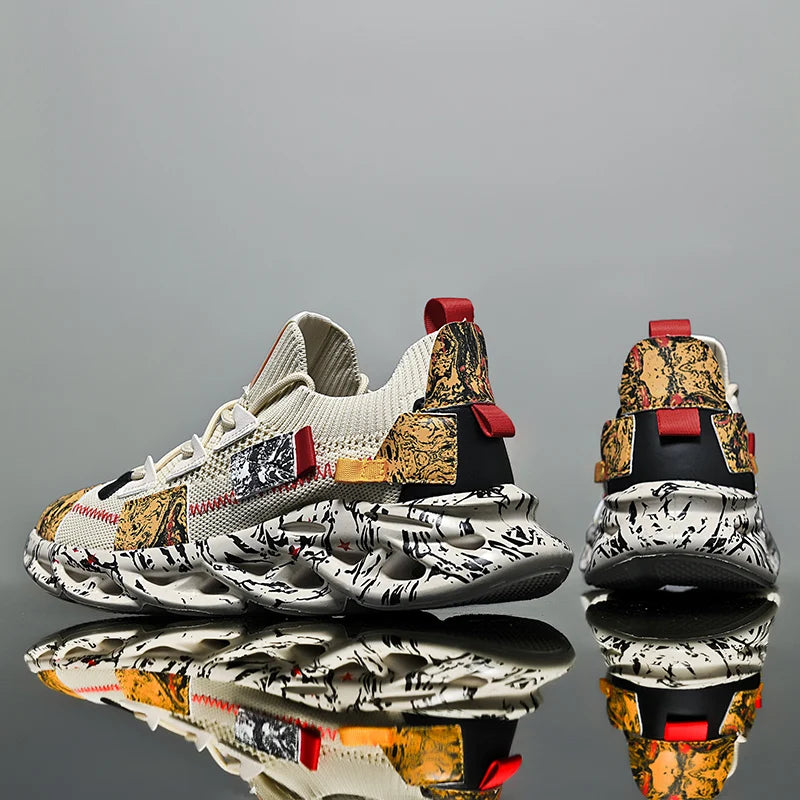 Sapatos masculinos Tênis masculinos casuais Sapatos masculinos tênis Sapatos de luxo Tênis de corrida Sapatos respiráveis da moda Mocassins Sapatos de corrida para homens