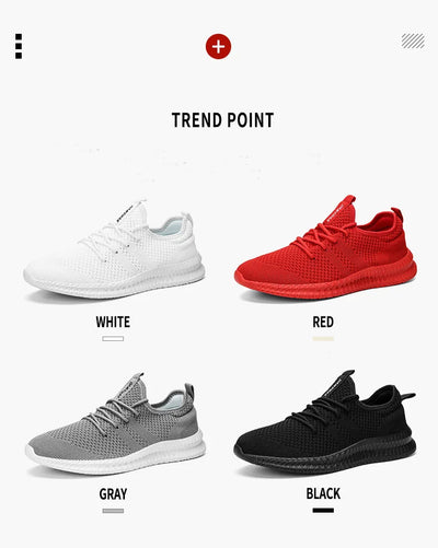 Sapatos masculinos de alta qualidade 2022, tênis masculinos respiráveis, modernos, para academia, casuais, leves, para caminhada, tamanhos grandes