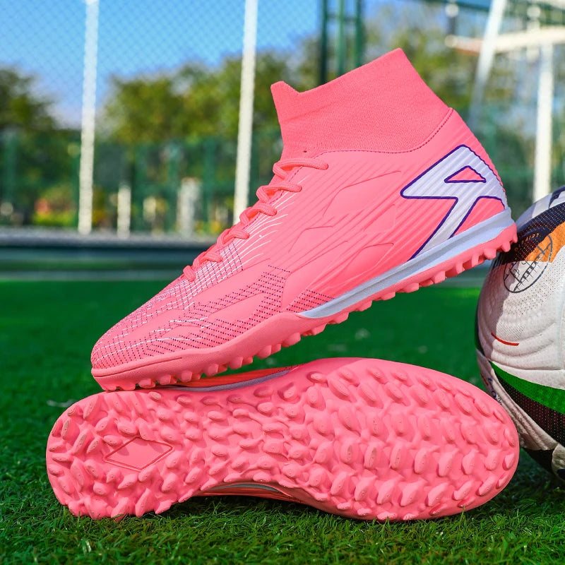 Chuteira de futebol original masculina Society, leve, TF/FG, para quadra de futsal, 2025, nova chuteira de futebol de cinco jogadores para adolescentes
