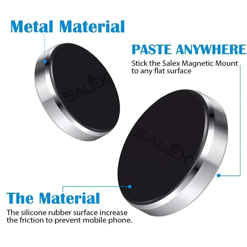 Suporte magnético para celular automotivo Suporte universal para celular para iPhone Xiaomi Huawei Samsung Painel de parede Adesivo magnético para carro