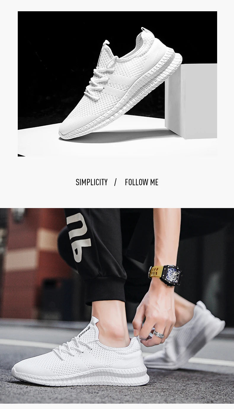 Sapatos masculinos de alta qualidade 2022, tênis masculinos respiráveis, modernos, para academia, casuais, leves, para caminhada, tamanhos grandes