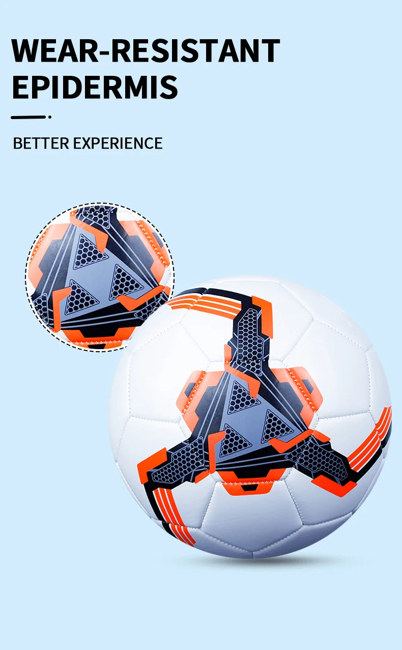 1 bola de futebol, futebol macio e resistente ao desgaste para treinamento e competição, tamanho 4,5