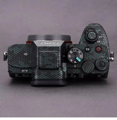 Para Sony A7IV Skin Sony A7M4 Camera Skin Película protetora anti-riscos Mais cores