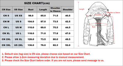 Jaqueta feminina de inverno pesada para snowboard e esqui KEFITEVD, térmica, quente, para caminhadas, corta-vento, casual