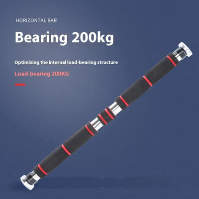 Equipamento de ginástica para ambientes internos Barra de flexão de porta Barra de exercícios para casa com trava antirrotação para entusiastas do fitness