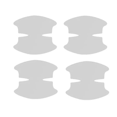 Adesivos protetores anti-riscos para maçanetas de portas de carro universais, película protetora transparente e invisível para pintura de pulso, decalques