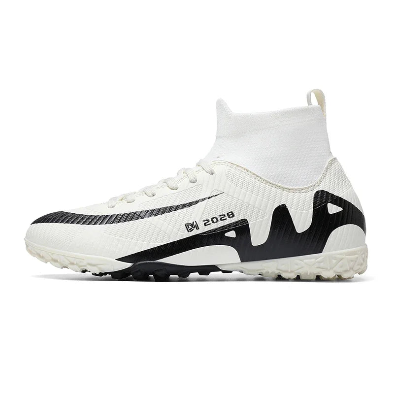 Novas chuteiras masculinas de futebol, chuteiras de futebol rápido, chuteiras de campo de futebol profissional, tênis originais para meninos de futsal TF/FG