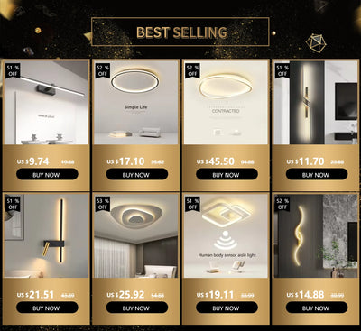 Luminária de parede LED moderna giratória para sala de estar, sala de jantar, quarto, cabeceira, luminária de parede de alumínio, decoração de casa interna, arandela brilhante