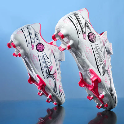 Marca de chuteiras infantis de futebol, chuteiras profissionais FG/TF para meninos e meninas, chuteiras de grama para futebol, calçados de treinamento de futsal ao ar livre