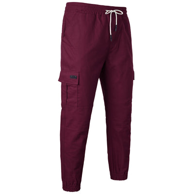 Calças esportivas com elástico, calças compridas casuais para corrida, calças de perna pequena, com cordão elástico, para outono e inverno