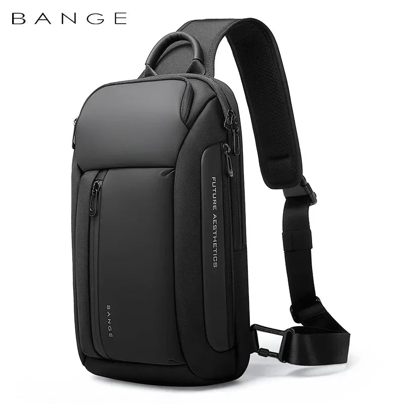 Bange nova bolsa de peito impermeável da moda Oxford bolsa crossbody modelos masculinos bolsa de peito masculina bolsa de ombro de lazer grande capacidade