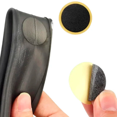 Adesivos para pneus de bicicleta sem cola, 50/30/20/10 peças, ferramenta de reparo rápido, proteção para pneus, acessórios para bicicleta de secagem rápida