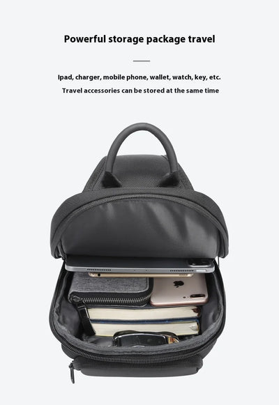 Bange nova bolsa de peito impermeável da moda Oxford bolsa crossbody modelos masculinos bolsa de peito masculina bolsa de ombro de lazer grande capacidade