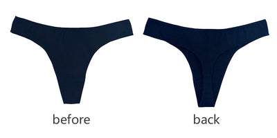 Calcinha fio dental feminina de algodão 6 peças, esportiva, respirável, cintura baixa, lingerie sexy feminina, cor sólida, fio dental