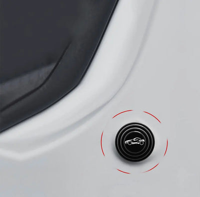 20 peças de almofadas antichoque de silicone para porta de carro, universal, isolamento acústico, adesivos de almofada espessante, juntas anti-riscos