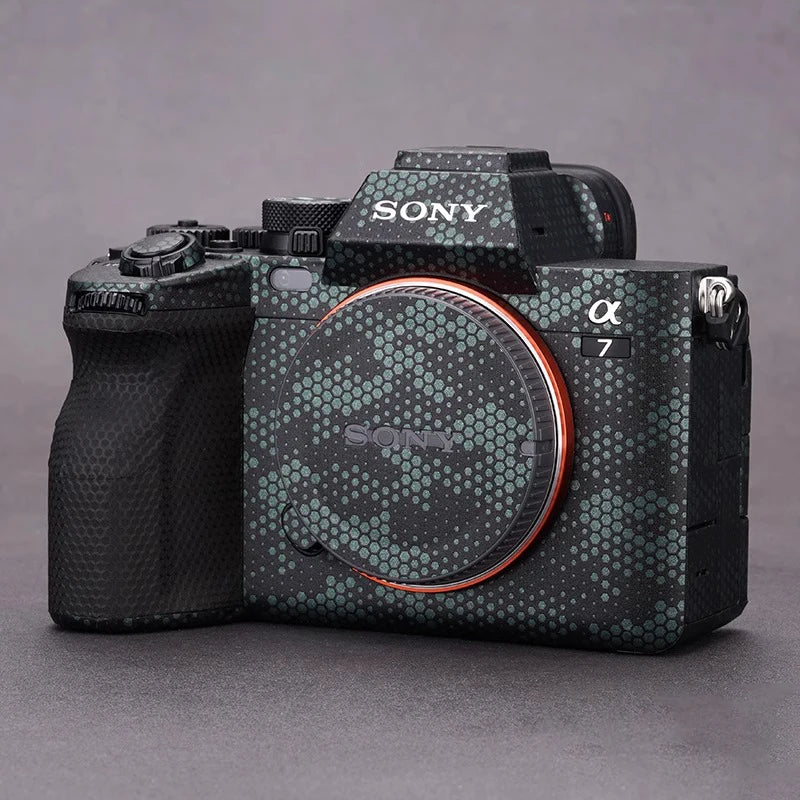 Para Sony A7IV Skin Sony A7M4 Camera Skin Película protetora anti-riscos Mais cores