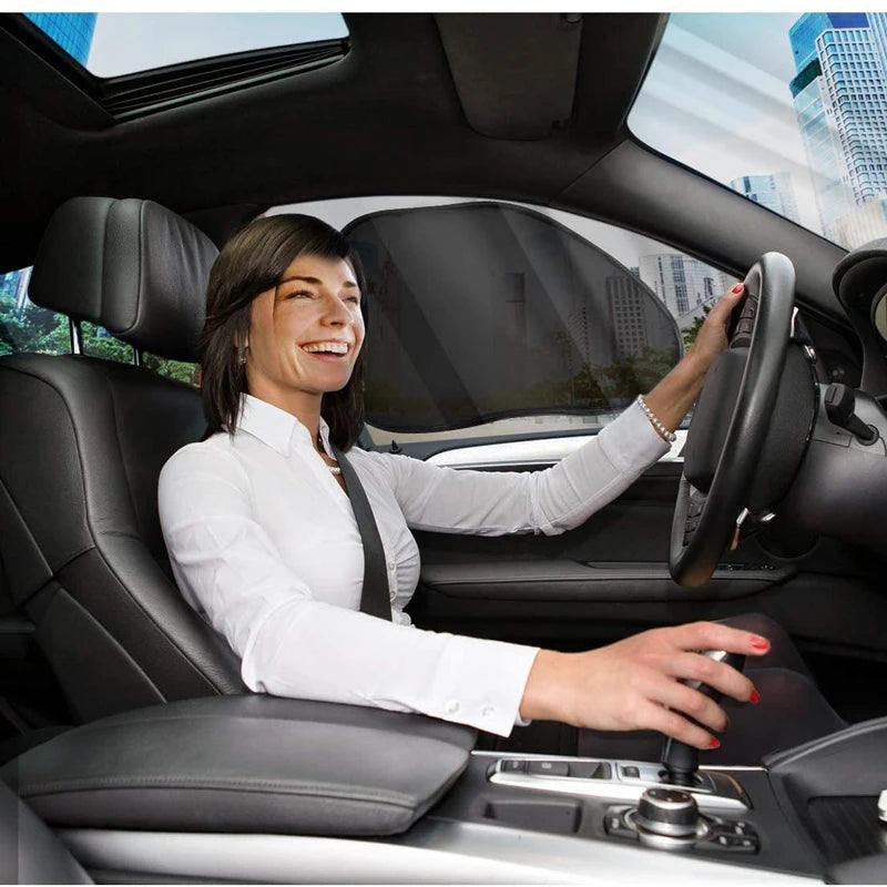 Protetor solar para carro, capa universal, viseira dobrável, refletor, para-brisa, janela automotiva, acessórios de proteção solar