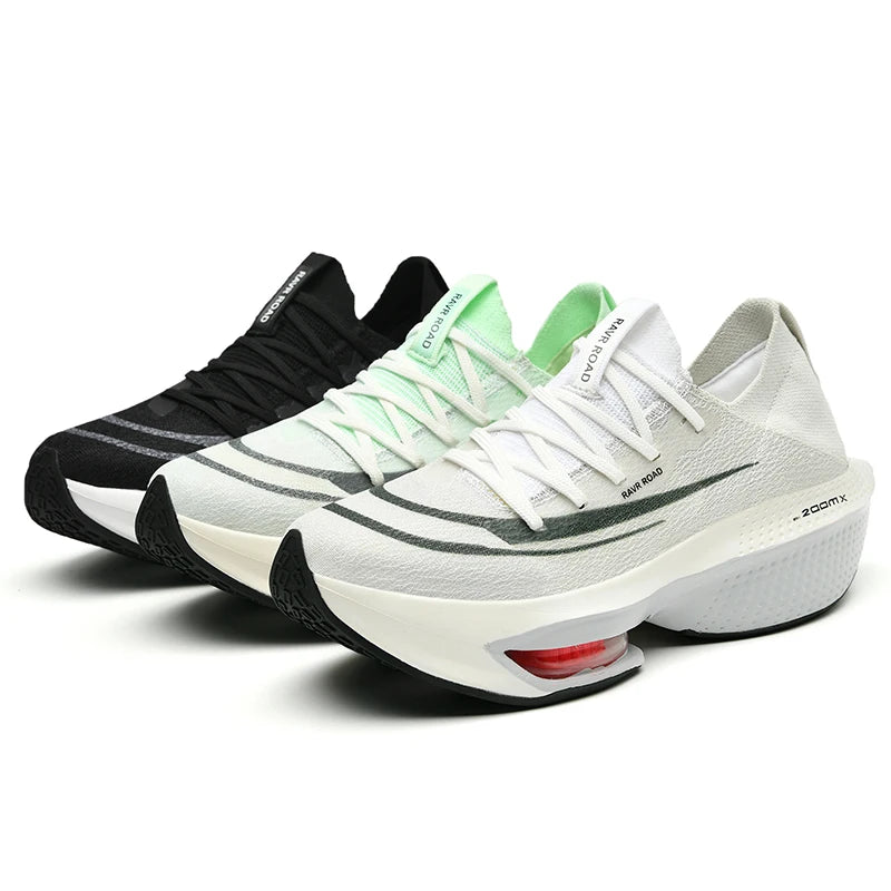 Tênis de corrida Air Cushion Especial Maratona Masculino Esportivo Respirável Leve Feminino Confortável Atlético Antiderrapante Tênis