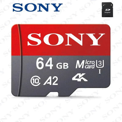 Cartão de memória Sony TF 1 TB Cartão Micro SD de alta velocidade 128 GB 1 TB 512 GB 256 GB A2 U3 V30 Cartões flash SD TF para telefone Xiaomi Computador