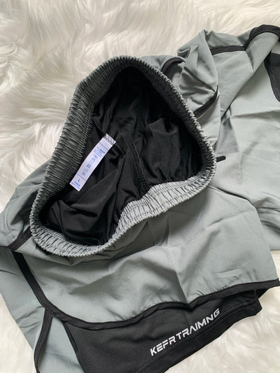 Shorts esportivos casuais anti-exposição de camada dupla masculinos, mais vendidos no verão, para corrida, fitness, calças três quartos