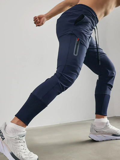 Calça de moletom masculina para corrida, fitness, slim fit, treino, academia, corrida, pista, maratona, ajuste solto, rigoroso, roupa esportiva coordenada