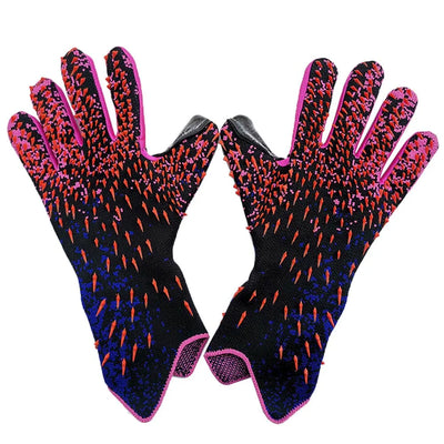 Luvas de goleiro com aderência forte para goleiro de futebol, luvas de goleiro com tamanho 6/7/8/9/10, luvas de futebol para crianças, jovens e adultos