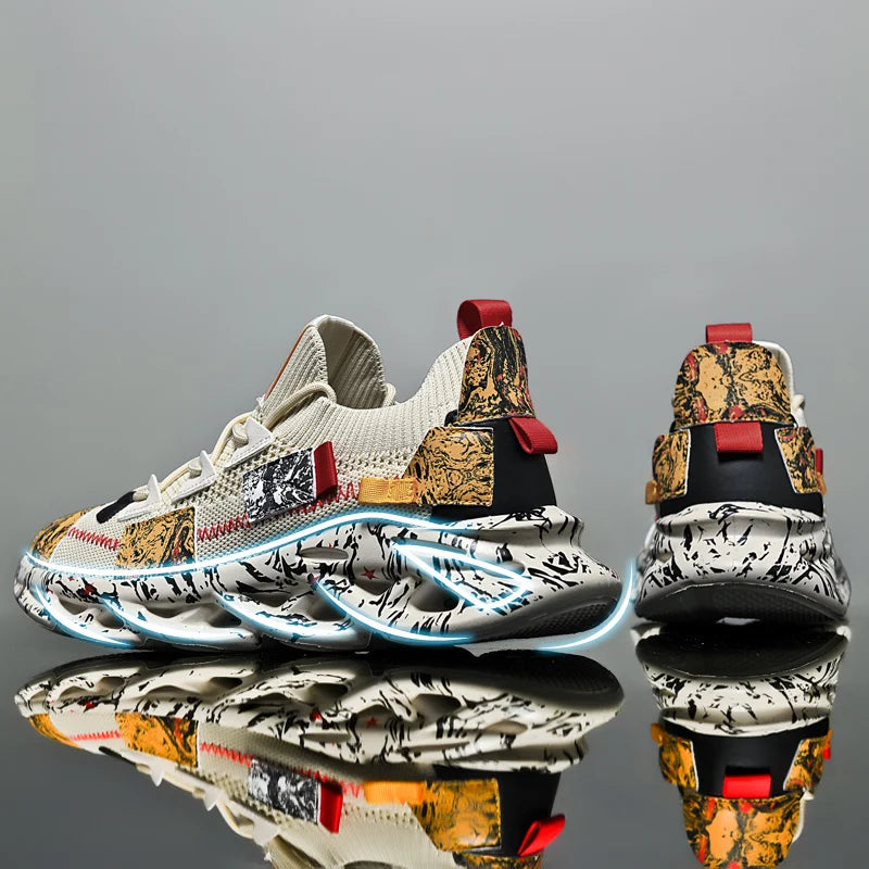 Sapatos masculinos Tênis masculinos casuais Sapatos masculinos tênis Sapatos de luxo Tênis de corrida Sapatos respiráveis da moda Mocassins Sapatos de corrida para homens