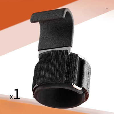 1/2 peças de gancho de elevação, alça de pulso, suporte de mão, luvas de levantamento de peso, fitness, para homens e mulheres, equipamentos de ginástica